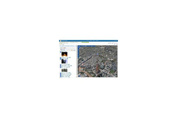 マイクロソフト、ブラウザ上で3D地図が閲覧できる「Live Search 地図検索3D」 画像