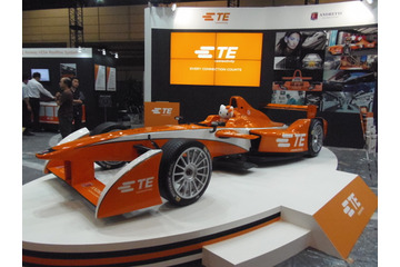 【CEATEC 2015】フォーミュラEのテストカーが登場! 画像