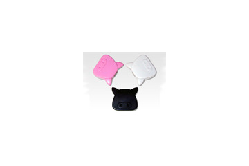 キュートなミニブタ型のUSB-ACアダプタ——ピンク/ホワイト/ブラックの3色カラバリ 画像