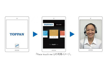 タブレットのTV電話でリアルタイム通訳、凸版印刷がサービス開始 画像