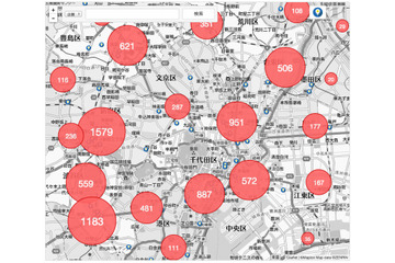 マピオン、地図情報へのアクセス解析ツール「loghouse」開発 画像