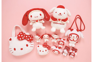 キティやマイメロたちもクリスマスカラーに! サンリオ冬季グッズ公開 画像