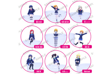 「ラブライブ!」のμ’sが”コップのフチ子”になった! 画像
