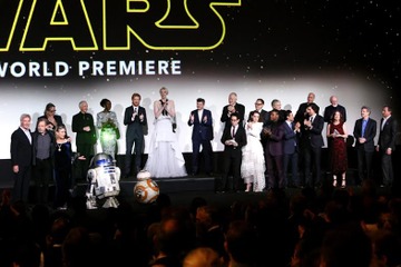 「スター・ウォーズ」ワールドプレミア! 新旧キャスト勢ぞろい 画像