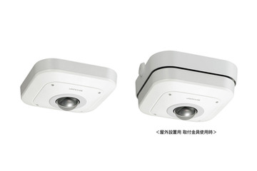 シャープ、4K3K&無線LANに対応した新型ネットワークカメラを発表 画像
