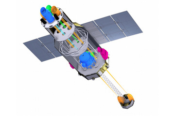 X線天文衛星「ひとみ」に異常、空中分解？　軌道に影響も 画像