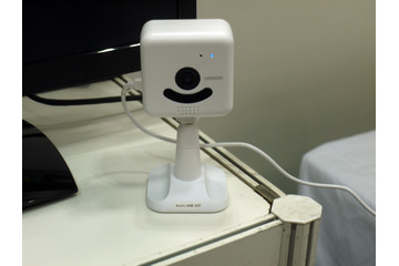 【Interpets 2016 Vol.9】部屋の危険エリアに入るとペットにお知らせ……オムロン「家族目線」 画像