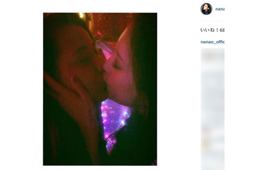菜々緒、浦浜アリサのキス写真公開!ヤバイと反響が 画像