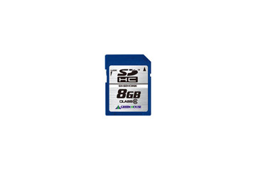 Class6対応SDHCメモリーカードの8GBモデル——直販15,800円 画像