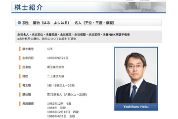羽生善治名人がコンピュータと対戦する日も近い!? 叡王戦に初エントリー 画像