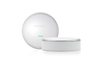 壁やドアをリモコンにしてしまうスマートデバイス「Knocki」 画像