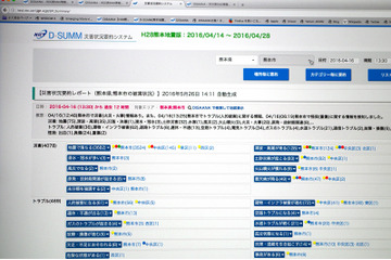 Twitterを被災情報収集ツールとして使う「DISAANA」＆「D-SUMM」 画像