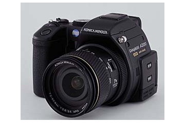 コニカミノルタ、光学7倍&手ブレ補正&回転液晶搭載の800万画素デジカメ「DiMAGE A200」 画像