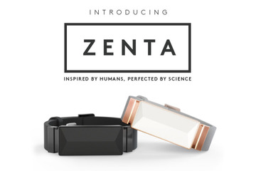 ストレスや感情の把握が可能な活動量計「ZENTA」が登場! 画像