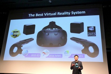 VRデバイス「HTC Vive」、国内で本格展開へ! 価格は税別99,800円 画像