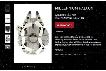 スター・ウォーズの宇宙船「ミレニアムファルコン」がドローンに！ 画像