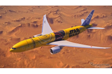 ANA、スター・ウォーズ・プロジェクト特別塗装機第3弾！ 画像