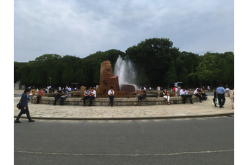 天神祭より「ポケモンGO」!大阪城公園は今日もプレイヤーで盛況! 画像