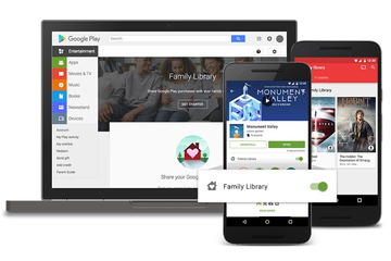 米Google、アプリやコンテンツを6人で共有できる「Google Play Family Library」発表 画像
