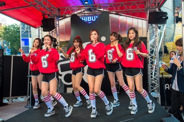 Apink、サプライズで渋谷109に登場!4分でステージ中止 画像