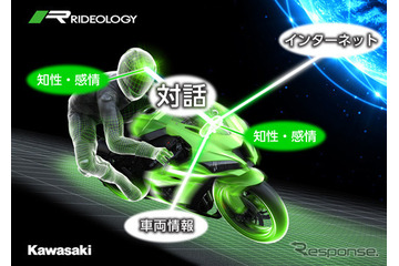 カワサキ、AIを活用した次世代バイク開発へ! 画像