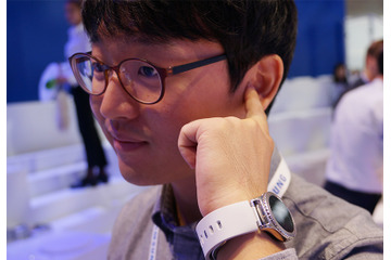 骨伝導で通話できるスマートバンド! サムスン出身のエンジニアが開発【IFA 2016】 画像