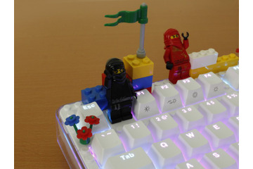 レゴで自在にカスタマイズできるゲーミングキーボード! 画像
