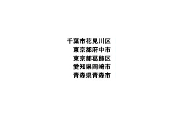 【スピード速報】アップ最速市区町村は千葉市花見川区、2、3位は東京都の府中市と葛飾区 画像