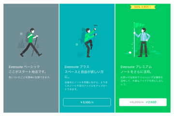 移行期間がついに終了。Evernote「ベーシックプラン」の利用可能台数が2台までに 画像