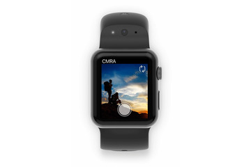 Apple Watchで写真も動画もOK！ バンドにカメラとマイクを内蔵した「CMRA for Apple Watch」 画像