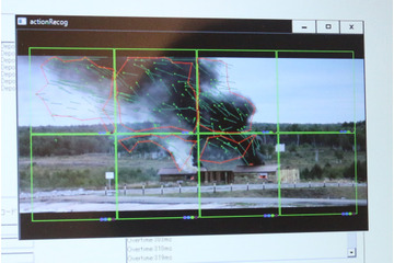 監視カメラが自動で火災を発見!?　画像解析を使った煙検知 画像