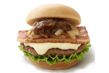 モスバーガー、15日から「国産ベーコン&チーズ」発売 画像
