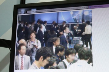 誰がどれだけ滞在したのか丸わかり!? 顔認証技術の応用例 画像