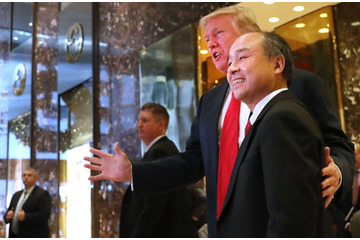 トランプ次期米大統領、ソフトバンク孫社長との会談を終え興奮気味にツイート 画像