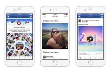 Facebook、ユーザー自身の1年間を振り返る新機能「Year in Reviewビデオ」発表 画像