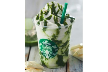 スタバで抹茶+ホワイトチョコの新フラペチーノが販売開始 画像