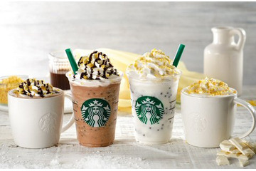 スターバックス、バナナとチョコのフラペチーノ!今年最後の新製品!? 画像