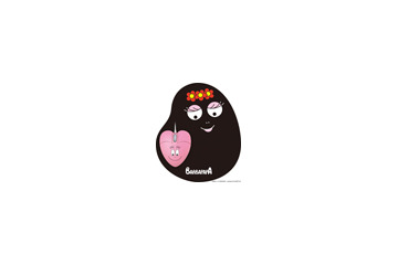 「BARBAPAPA(バーバパパ)」のキャラがデザインされたほのぼのパッド付きマウス 画像