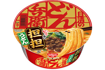 「どん兵衛」から担担うどん登場!すりごまの旨みとかつおだしが効いた!! 画像