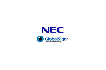 NECとグローバルサイン、企業向けカスタム認証局構築・連携分野で協業 画像