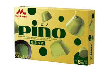 人気アイス「ピノ」から熟成抹茶味が新登場! 画像