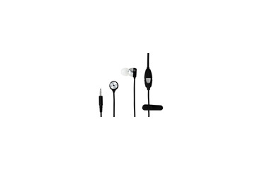 実売2,980円、コード部にボリューム付マイクユニットを装備したiPhone 3G用のカナル型イヤホン 画像