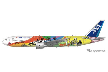 ANA、東京オリンピック・パラリンピック特別塗装機のデザイン決定 画像