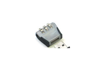 勝手に使われたくないUSB機器に鍵を掛ける！　サンコー、「USBダイヤル錠」 画像