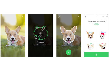 LINE、写真から簡単にスタンプを作って販売もできるアプリ「LINE Creators Studio」リリース 画像