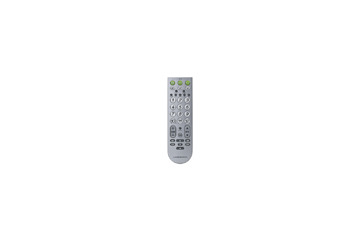 複数のテレビ/DVD/ビデオ/チューナーなどを1台で操作できる一体型リモコン 画像