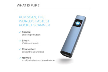 もうスマホじゃ我慢できない!ポケットに入る最速スキャナ「PUP Scan」 画像