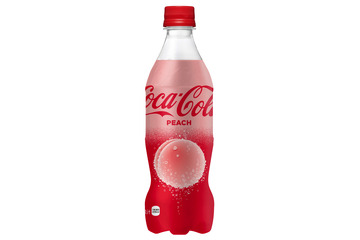 「コカ・コーラ ピーチ」登場!“もも”のフレーバー使用 画像