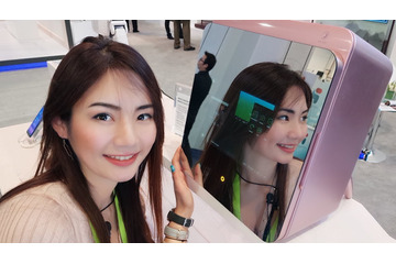 【デジージョ レポート】鏡?タブレット?冷蔵庫?マルチにもほどがあるKONKAのスマートミラー 画像
