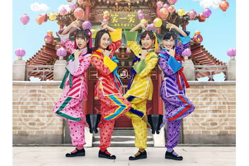 ももクロ、カンフー服の新衣装公開!……映画『クレヨンしんちゃん』主題歌 画像